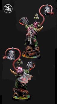 Chaos Nurgle Lord CONVERTION by slawek