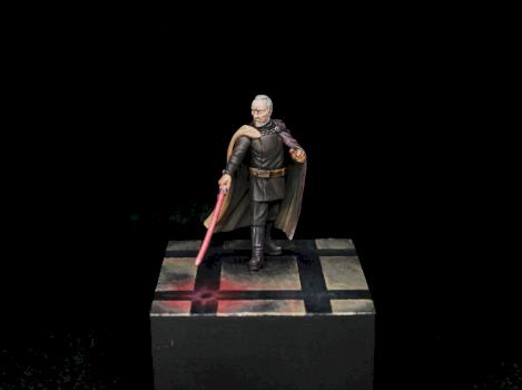 Count Dooku, Leader of the Separatist Alliance, Darth Tyrannus! by Mini_Wizard_studios