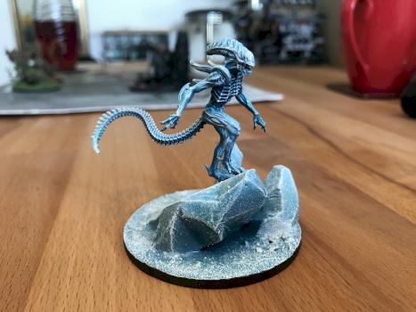 Ice Alien by Veliks