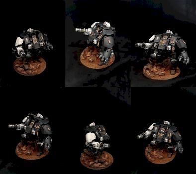 Iron Hands Redemptor Dreadnought by Lasander