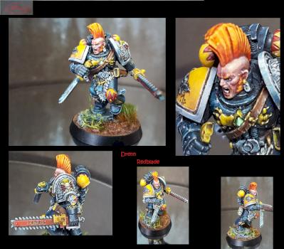 Drenn Redblade Space Wolves Deathwatch by Ramirez23