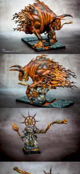 Infernal Dwarf Great Bull by Terecius