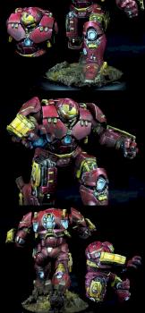 Hulk Buster (Marvel Crisis Protocol) by White Weasel Studio