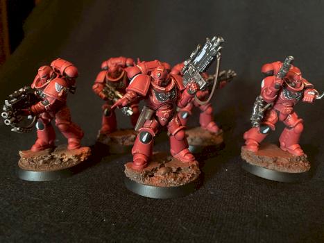 Intercessor squad Blood Angels by Soyg