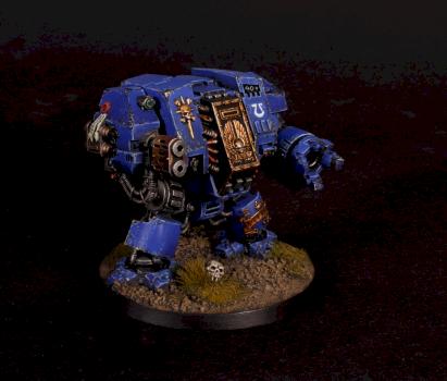 Ultramarine Dreadnought with multy melta by dimoni777