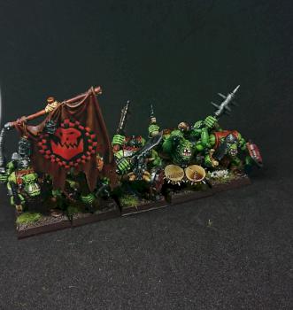 Warhammer Fantasy Ork Boys by Bauer