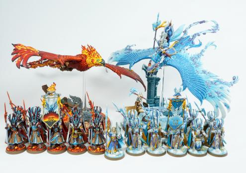 Phoenix Temple Army Warhammer by Highelves.addict