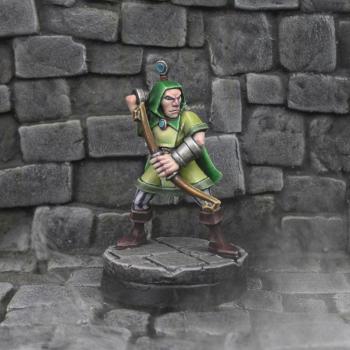 Elf Archer - Fantasy Hero Miniatures by Rhys-WWG