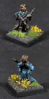 Lem - Iconic Halfling Bard - Pathfinder by MrCube42
