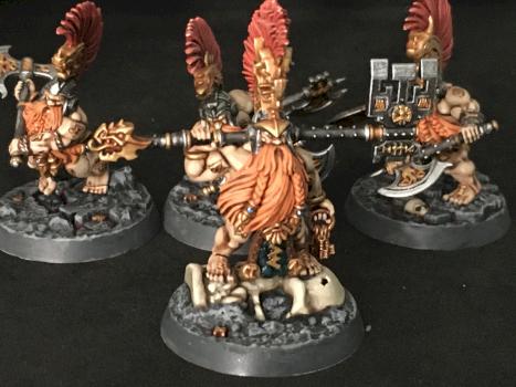 PROPAINTED CHOSEN AXES AGE OF SIGMAR / WARHAMMER UNDERWORLDS by Eselri