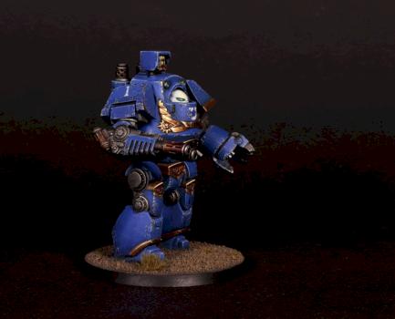 Ultramarine Contemptor Dreadnought by dimoni777