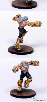 Joe Crusher Steampunk Dieselpunk Crystocracy by Crystocracy
