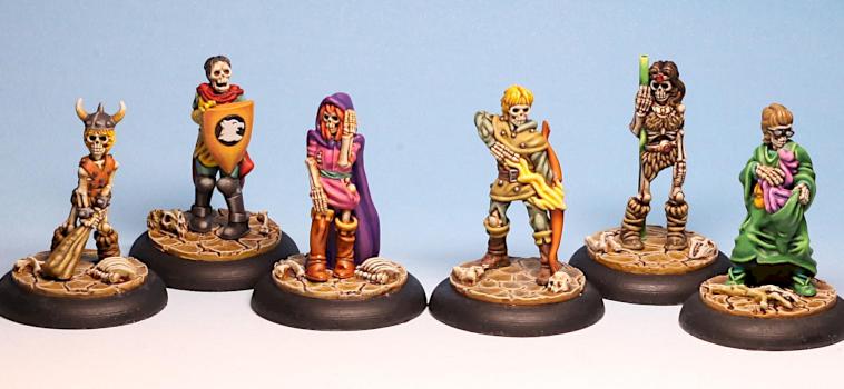 Undead D&D Cartoon Kids by Pilco
