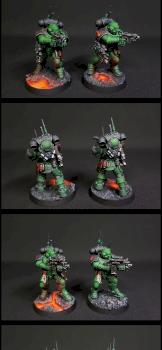 Salamanders Vaunguard Infiltrator Squad by hsh521