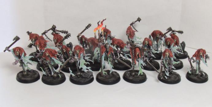 Nighthaunt Chainrasp Horde by Grub