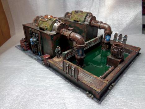 sector mechanicus alchomite stack chemical facility by thecat