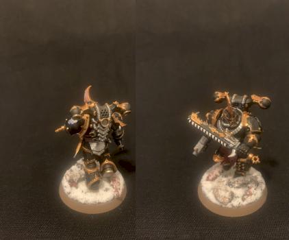 Chaos Space Marine by Tyndareus