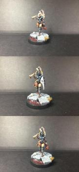 Lost Tales of Malal; Kaylee Daark 54mm by Kaleb Daark