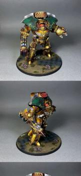 Legio Custodes Telemon Heavy Dreadnought by TheBirdsAreBlack