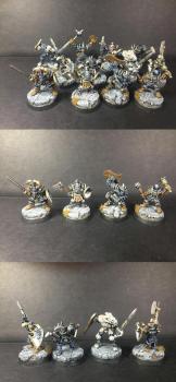 Lost Tales of Malal; Saga AOM Warriors on foot by Kaleb Daark