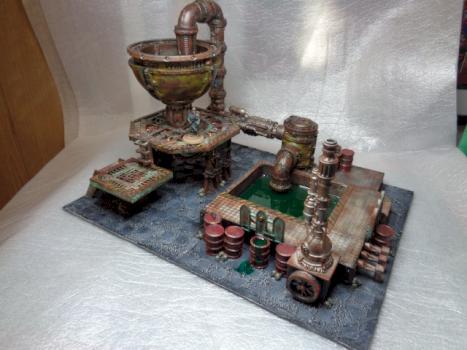 sector mechanicus chemical facility ferratonic furnace by thecat