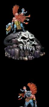 Gotrek on Skull by Zik