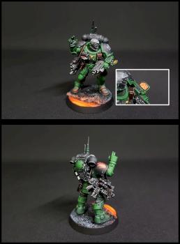 Salamanders Vaunguard Infiltrator Sergent by hsh521