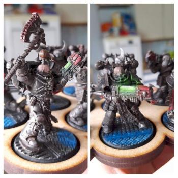 Chaos space marines by Metalhitman