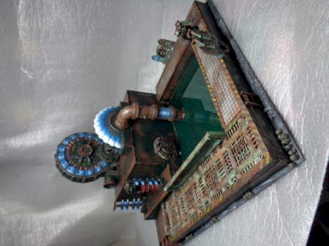 sector mechanicus haemotrope power station necromunda by thecat
