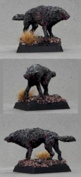 Zombie Wolf by CocoRohan