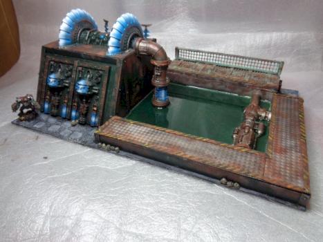 sector mechanicus power station necromunda by thecat