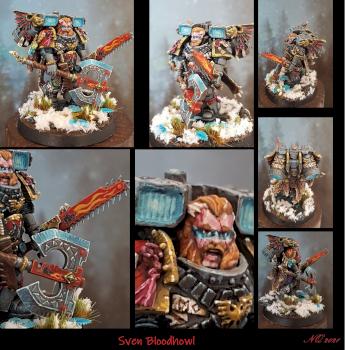Space Wolves Wolf Lord Sven Bloodhowl by Ramirez23