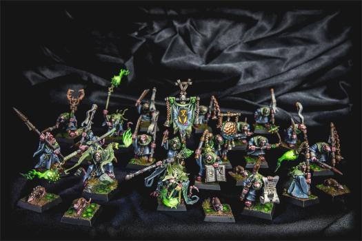 Skaven Pestilens warband by Musza