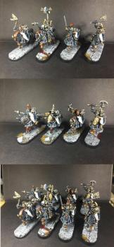 Lost Tales of Malal; Saga AOM Warriors mounted by Kaleb Daark