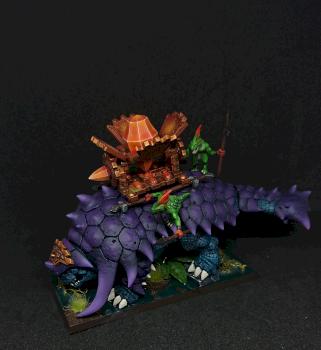 Warhammer Lizardmen Bastiladon by Bauer