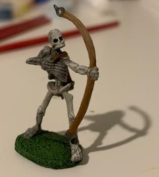 Skeletal Archer by Nerdmancer
