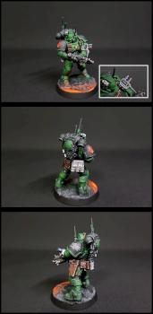 Salamanders Vaunguard Infiltrator Squad by hsh521