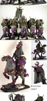Chaos knights of slaanesh by Terecius