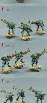 Eldar Warp Spiders by Asmodean