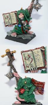Skaven Priest; Lord Skrolk by Andrew