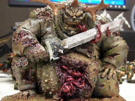 Forgeworld Great Unclean One - Greater Demon of Nurgle by pekulior