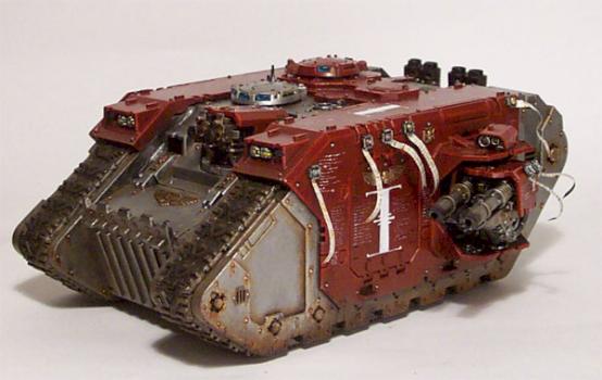 Space marine inquisitor landraider by Powerfist