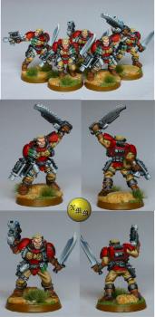 Blood Angel Scout Squad repost by nels0nmac
