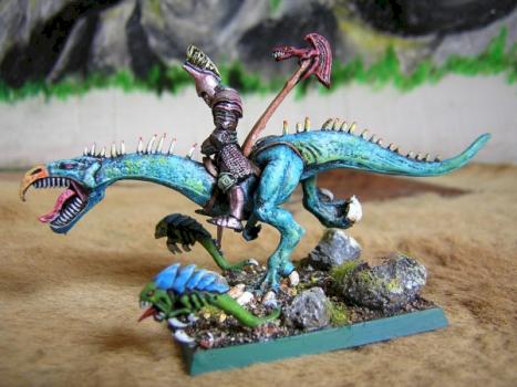 champion elfe noir de slaanesh by biancakangou