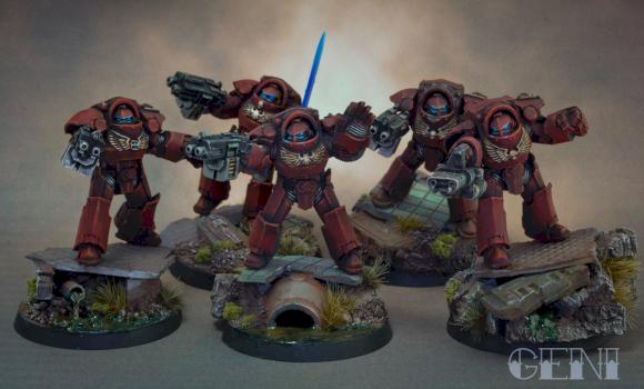 TARTAROS PATTERN BLOOD ANGELS TERMINATOR by Geni