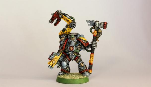 Space Wolves Iron Priest by austinio