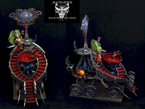 Dark Elves Bloodwrack Shrine by tattooman