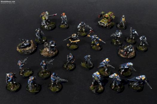Infinity Ariadna Army by BloodyBeast.com