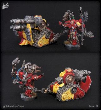 Howling Griffons Thunderfire Cannon by GoblinArt