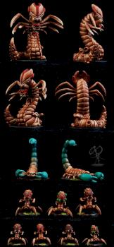 MYTH Crawlers & Terror by spiralingcadaver